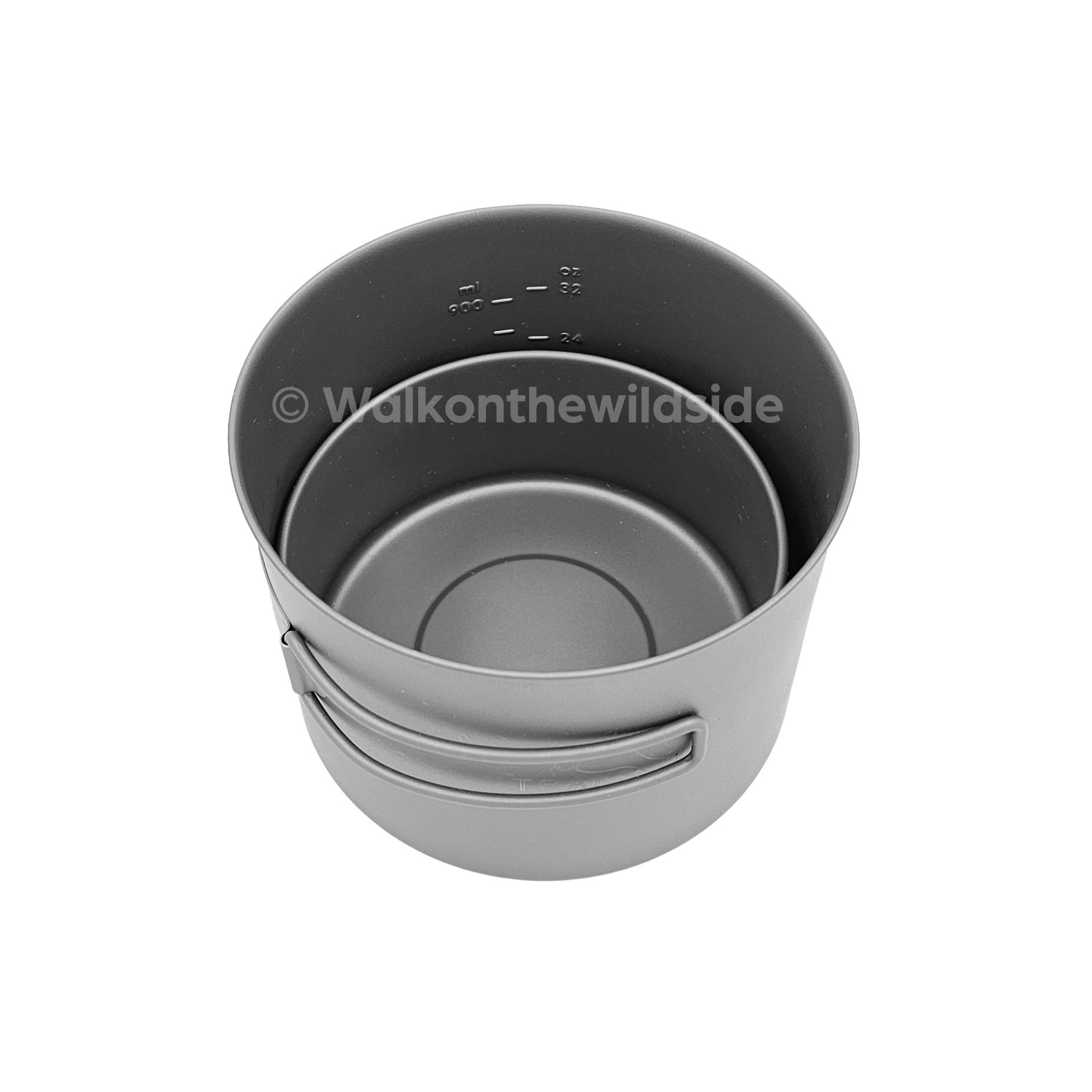 Toaks Pot 1300 mit Bowl BWL 118 darin